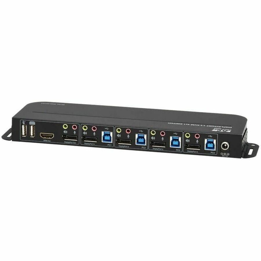 Eaton Tripp Lite Series 4-Port DisplayPort/USB KVM Switch - 4K 60 Hz, HDR, HDCP 2.2, IR, DP 1.4, USB Sharing B005-DPUA4