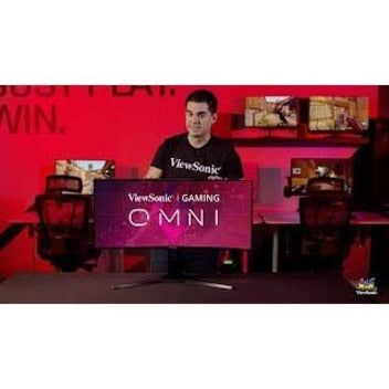 ViewSonic VX3418-2KPC 34 Inch 21:9 Curved 1440p 1ms 144Hz Gaming Monitor with FreeSync Premium, Eye Care, HDMI and Display Port VX3418-2KPC