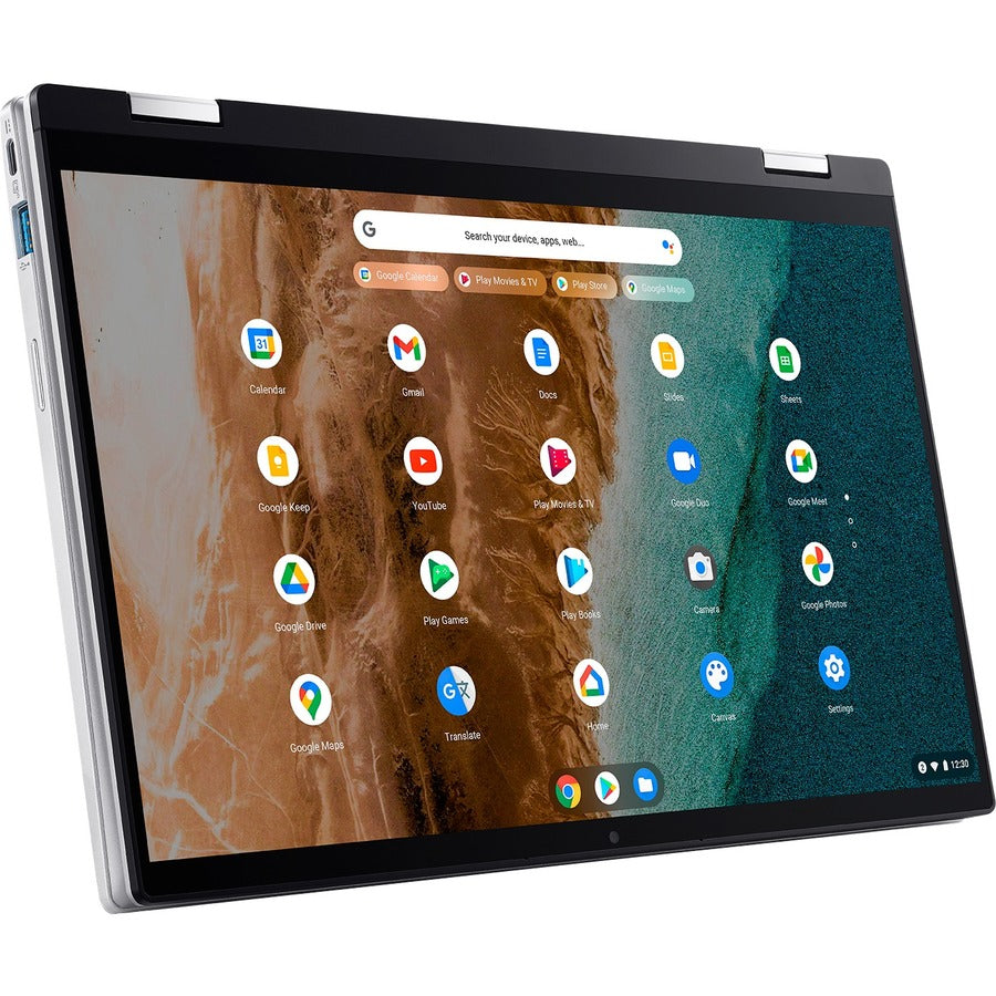 Acer Chromebook Spin 514 CP514-2H CP514-2H-349N 14" Touchscreen Convertible 2 in 1 Chromebook - Full HD - Intel Core i3 11th Gen i3-1110G4 - 8 GB - 128 GB SSD - English (US) Keyboard - Pure Silver NX.AHBAA.007