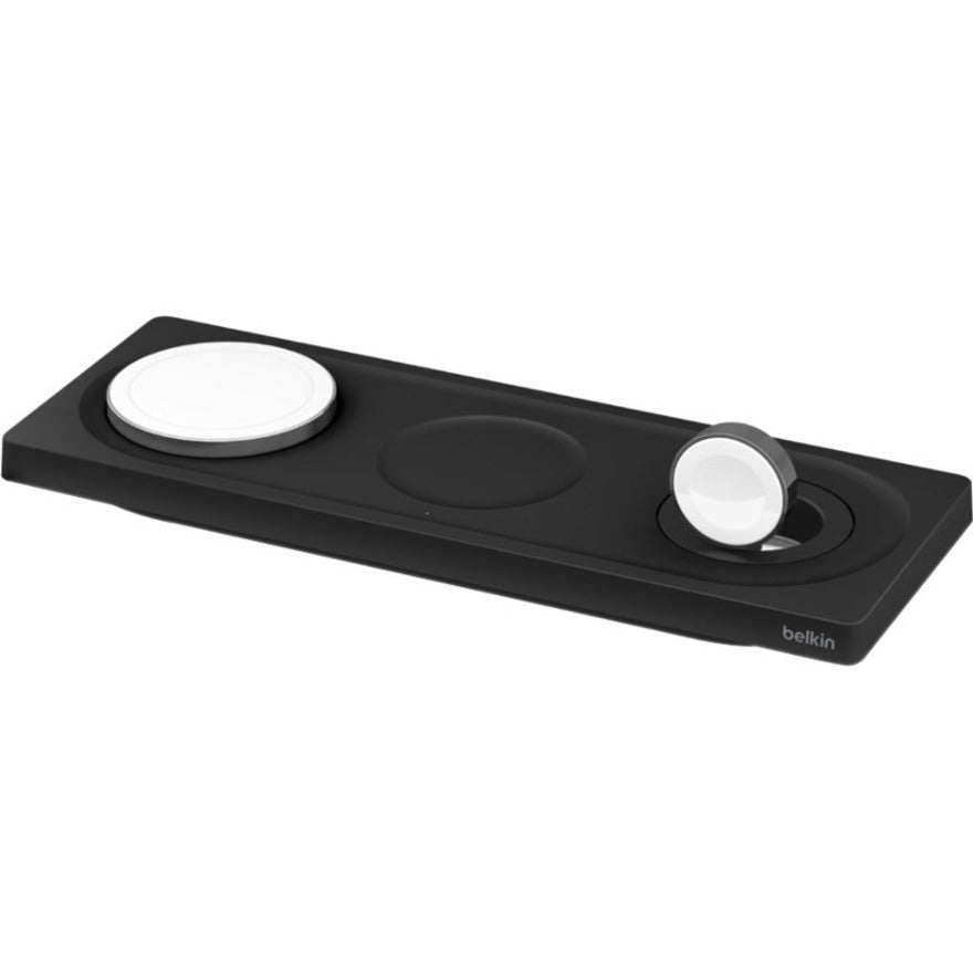 Belkin BoostCharge Pro 3-in-1 Wireless Charging Pad with Official MagSafe Charging 15W WIZ016TTBK
