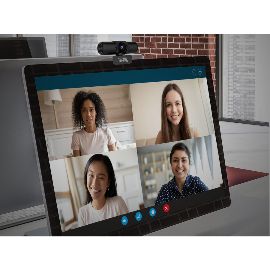 Cyber Acoustics Essential Webcam - 5 Megapixel - 30 fps - Black - USB - 1 Pack(s) WC-3000