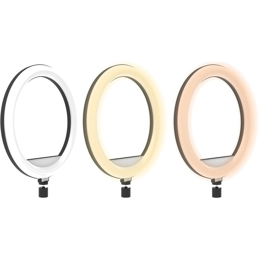 Supersonic PRO Live Stream 10" LED Table Top Selfie Ring Light SC-1210SR