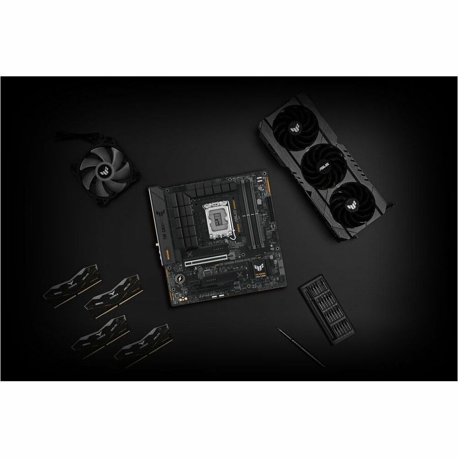 TUF TUF GAMING B760M-PLUS WIFI Gaming Desktop Motherboard - Intel B760 Chipset - Socket LGA-1700 - Micro ATX TUF GAMING B760M-PLUS WIF