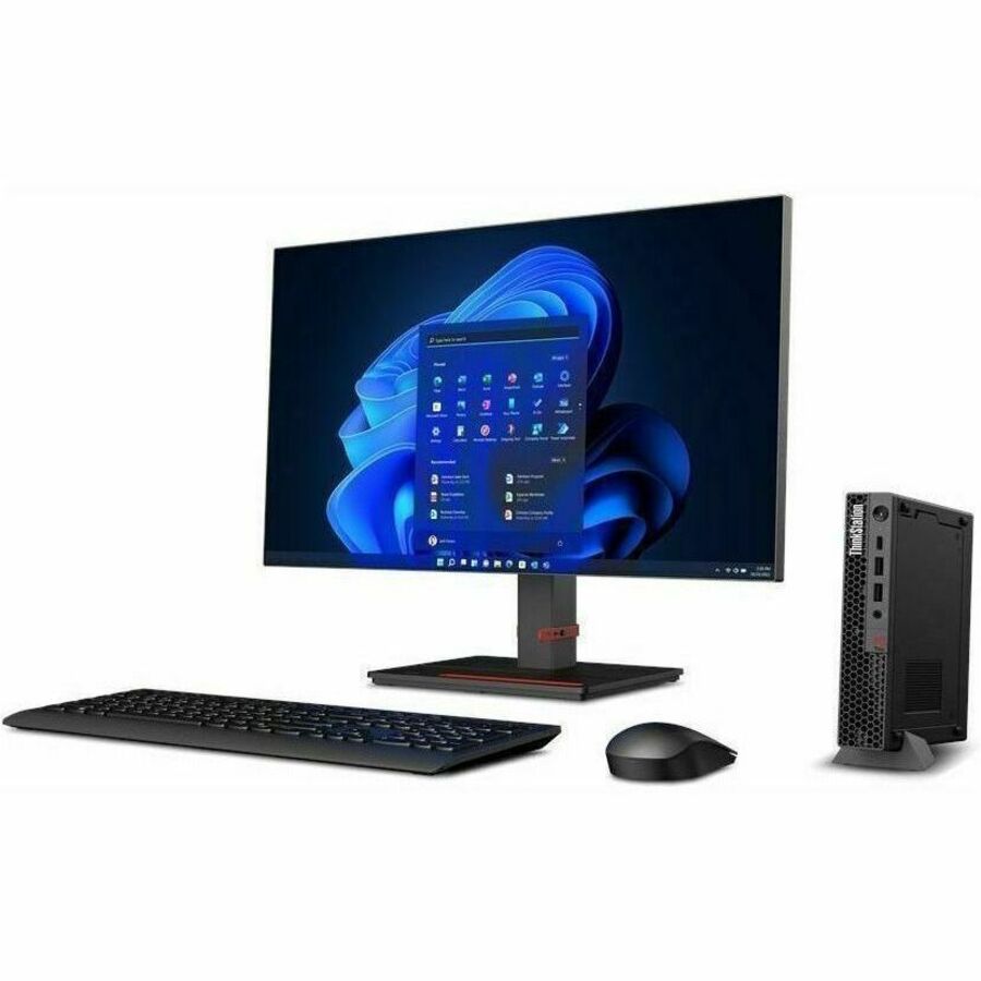 Lenovo ThinkStation P3 30H00013US Workstation - 1 x Intel Core i7 13th Gen i7-13700T - vPro Technology - 16 GB - 512 GB SSD - Tiny - Black 30H00013US