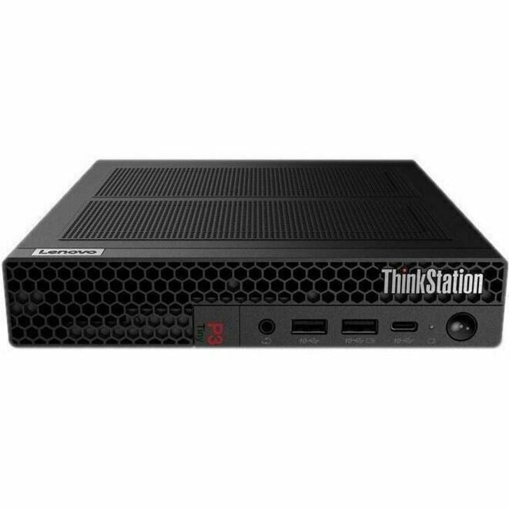 Lenovo ThinkStation P3 30H00013US Workstation - 1 x Intel Core i7 13th Gen i7-13700T - vPro Technology - 16 GB - 512 GB SSD - Tiny - Black 30H00013US