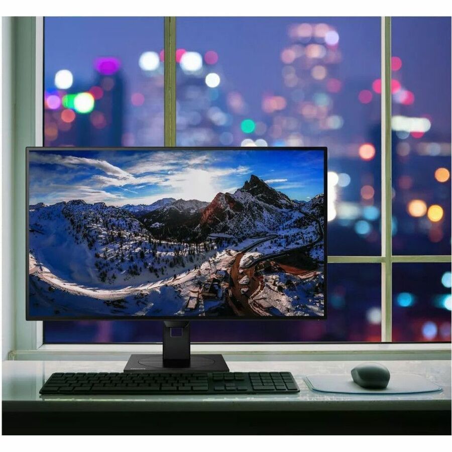 PHILIPS 439P1 - 43 inch Monitor, LED, 4K UHD , USB-C (90W), 2xHDMI, DP, USB-Hub, 4 Year Manufacturer Warranty - 43" 439P1