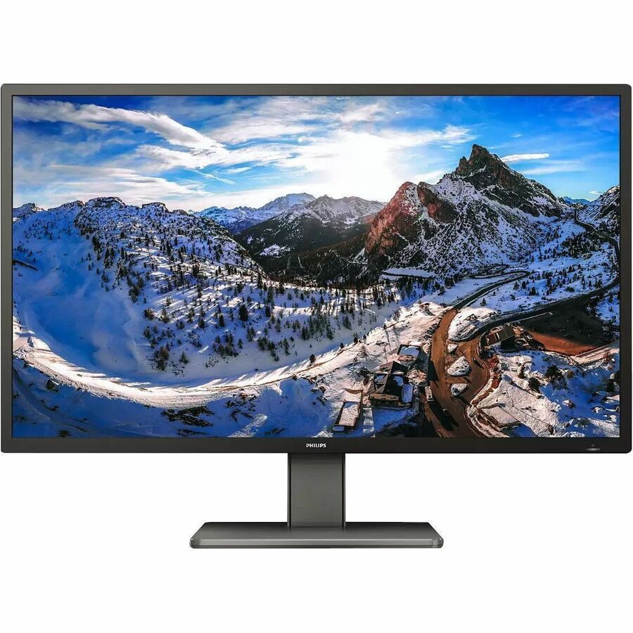 PHILIPS 439P1 - 43 inch Monitor, LED, 4K UHD , USB-C (90W), 2xHDMI, DP, USB-Hub, 4 Year Manufacturer Warranty - 43" 439P1