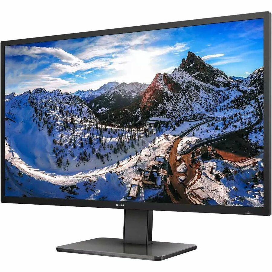 PHILIPS 439P1 - 43 inch Monitor, LED, 4K UHD , USB-C (90W), 2xHDMI, DP, USB-Hub, 4 Year Manufacturer Warranty - 43" 439P1