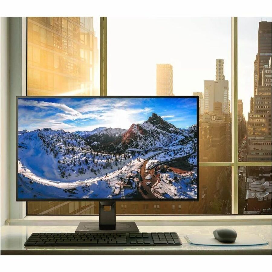 PHILIPS 439P1 - 43 inch Monitor, LED, 4K UHD , USB-C (90W), 2xHDMI, DP, USB-Hub, 4 Year Manufacturer Warranty - 43" 439P1