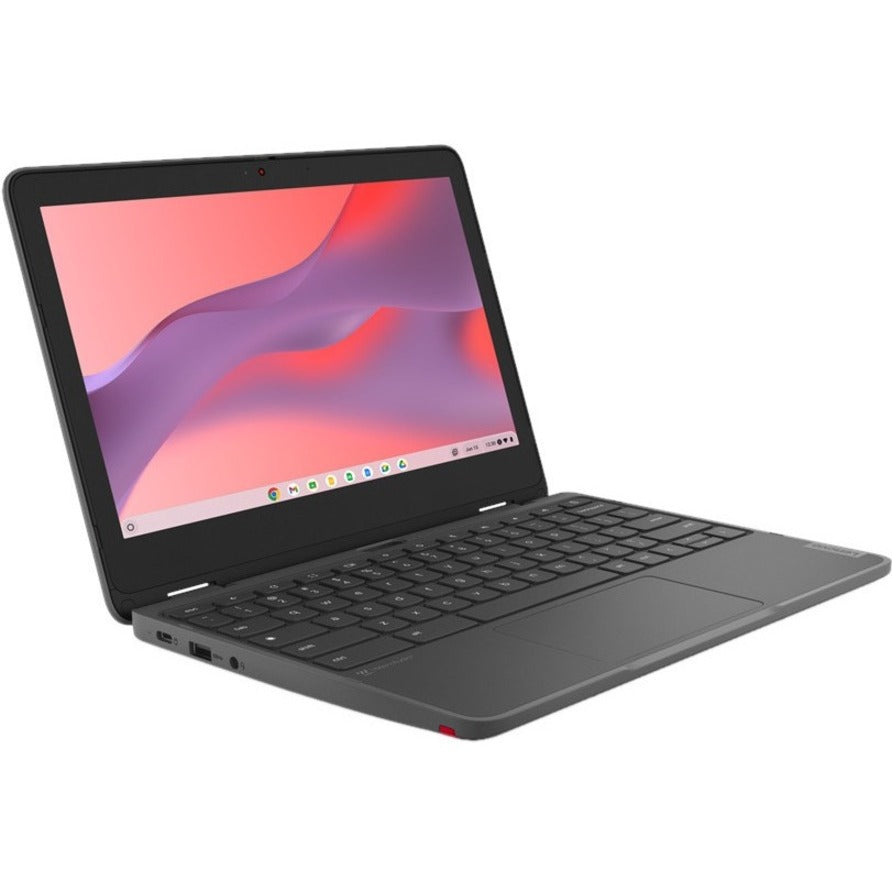 Lenovo 300e Yoga Chromebook Gen 4 82W20004US 11.6" Touchscreen Convertible 2 in 1 Chromebook - HD - Octa-core (ARM Cortex A76 + Cortex A55) - 8 GB - 64 GB Flash Memory - English Keyboard - Graphite Gray 82W20004US