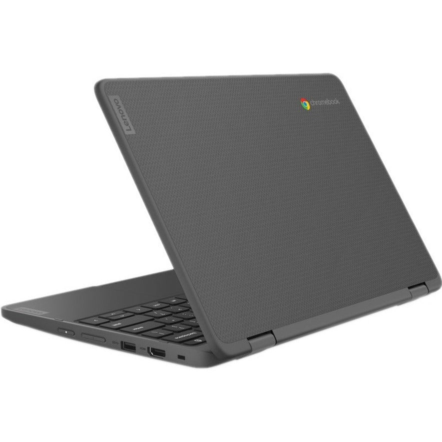 Lenovo 300e Yoga Chromebook Gen 4 82W20004US 11.6" Touchscreen Convertible 2 in 1 Chromebook - HD - Octa-core (ARM Cortex A76 + Cortex A55) - 8 GB - 64 GB Flash Memory - English Keyboard - Graphite Gray 82W20004US