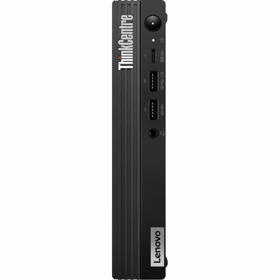 Lenovo ThinkCentre M70q Gen 4 12E30000US Desktop Computer - Intel Core i7 13th Gen i7-13700T - vPro Technology - 16 GB - 512 GB SSD - Black 12E30000US