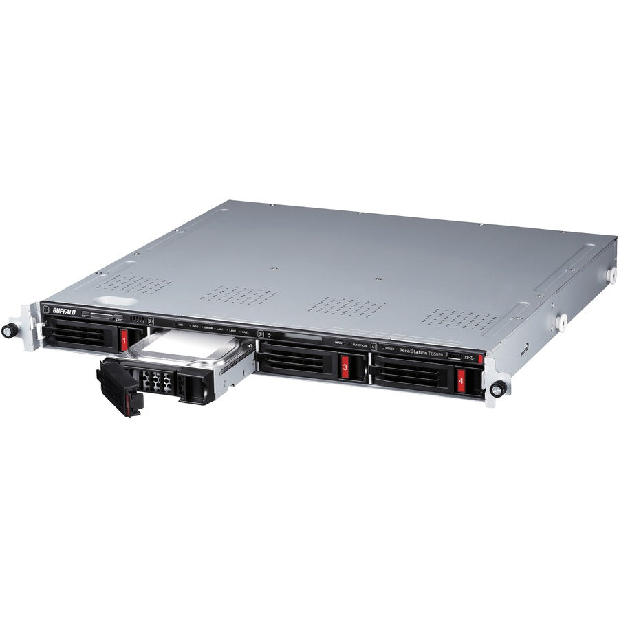 BUFFALO TeraStation 5420 4-Bay 16TB (4x4TB) Business Rackmount NAS Storage Hard Drives Included TS5420RN1604