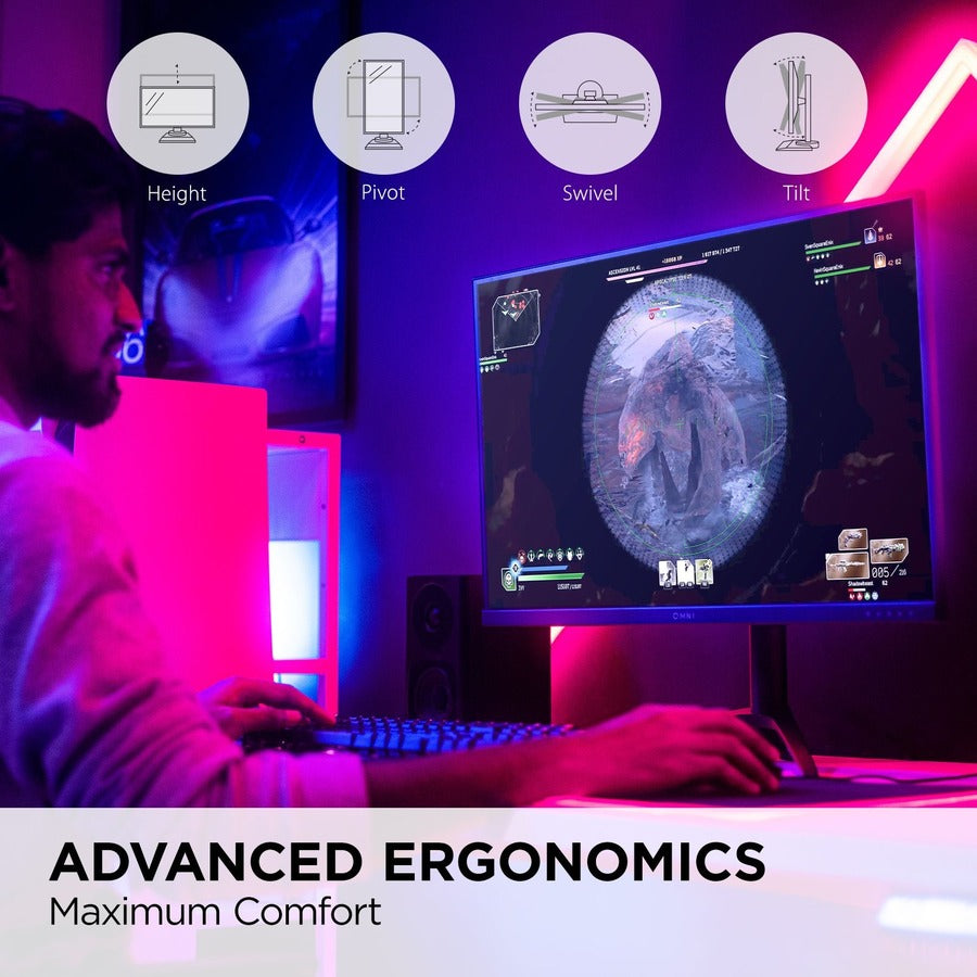 ViewSonic VX2728J 27 Inch Gaming Monitor 180hz 0.5ms 1080p IPS with FreeSync Premium, Advanced Ergonomics, HDMI, and DisplayPort VX2728J