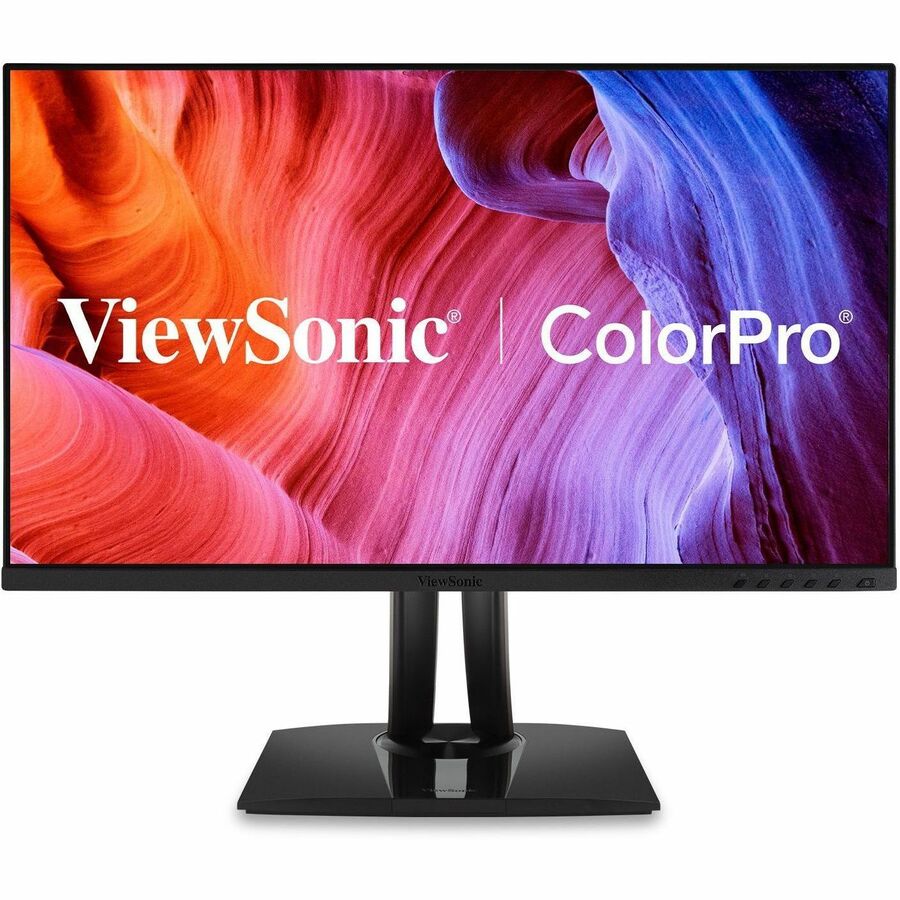 ViewSonic VP275-4K 27 Inch IPS 4K UHD Monitor Designed for Surface, Advanced Ergonomics, 100% sRGB, 60W USB C, HDMI and DisplayPort VP275-4K