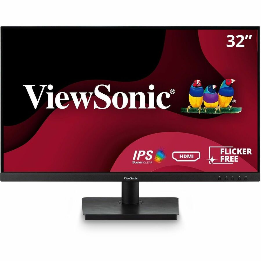 ViewSonic VA3209M 32 Inch IPS Full HD 1080p Monitor with Thin Bezels, 75Hz,Eye Care, HDMI, VGA Inputs for Home and Office VA3209M