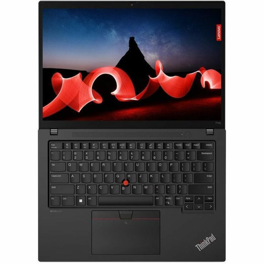 Lenovo ThinkPad T14s Gen 4 21F8004KUS 14" Notebook - WUXGA - AMD Ryzen 5 PRO 7540U - 16 GB - 256 GB SSD - English Keyboard - Deep Black 21F8004KUS