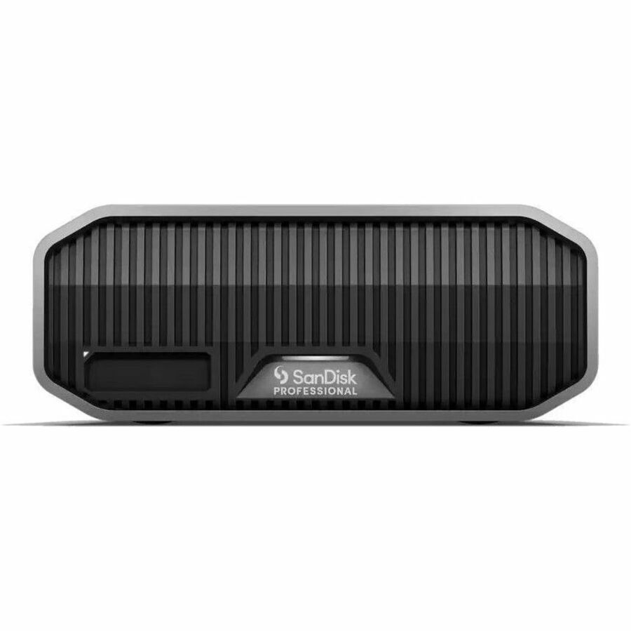 SanDisk G-DRIVE PROJECT SDPHG1H-006T-NBAAD 6 TB Portable Hard Drive - External - Gray SDPHG1H-006T-NBAAD