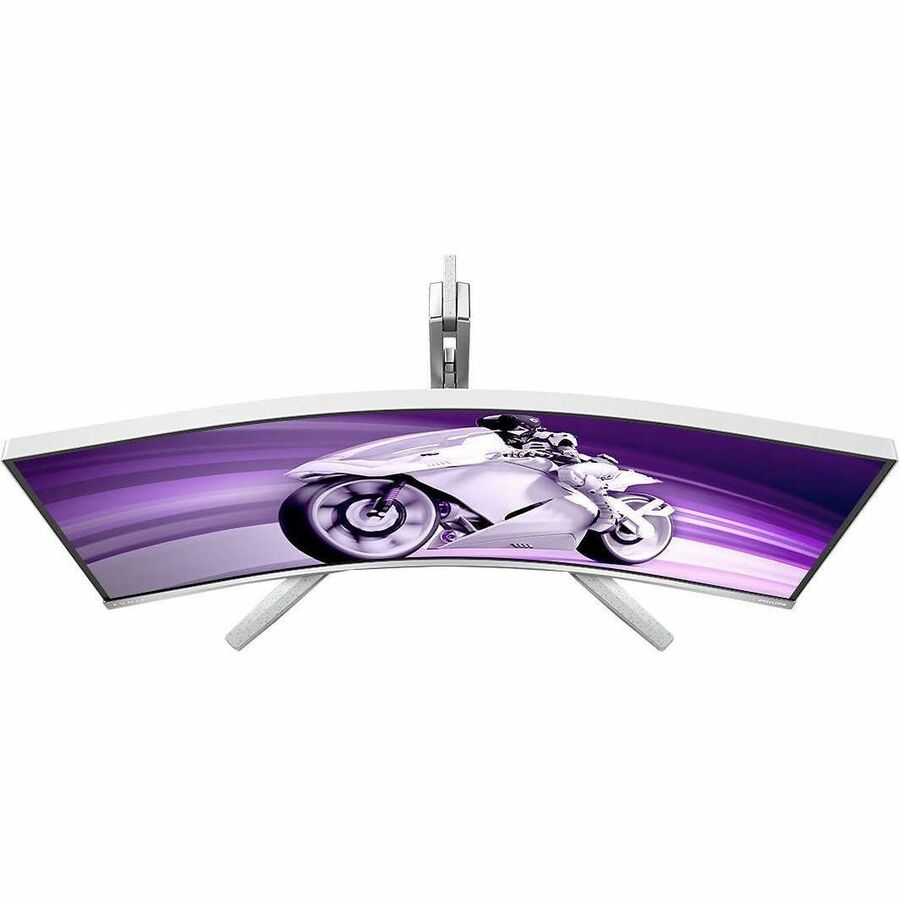 Philips 34M2C8600 34" Class UW-QHD Curved Screen Gaming OLED Monitor - 21:9 - Textured White 34M2C8600