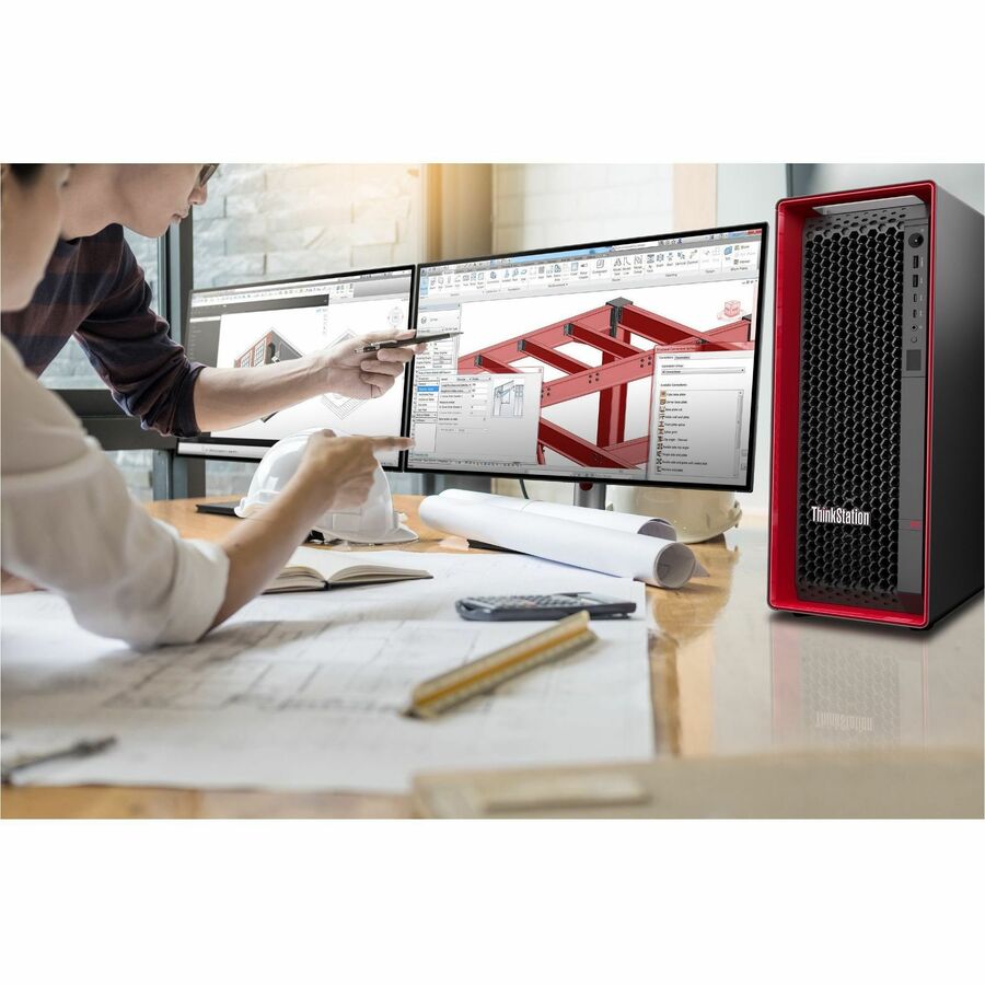Lenovo ThinkStation P5 30GA005QUS Workstation - 1 x Intel Xeon w3-2423 - vPro Technology - 16 GB - 512 GB SSD 30GA005QUS
