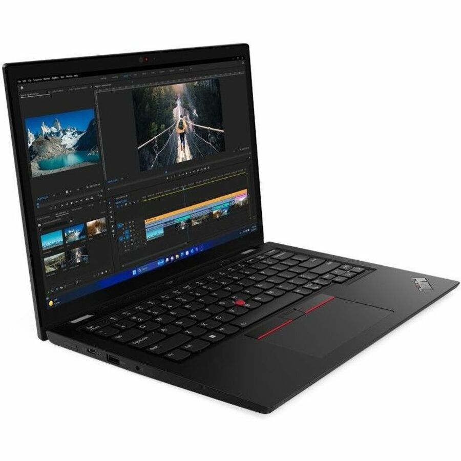 Lenovo ThinkPad L13 Gen 5 21LM0012US 13.3" Touchscreen Convertible 2 in 1 Notebook - WUXGA - Intel Core Ultra 7 155U - 16 GB - 512 GB SSD - English Keyboard - Black 21LM0012US