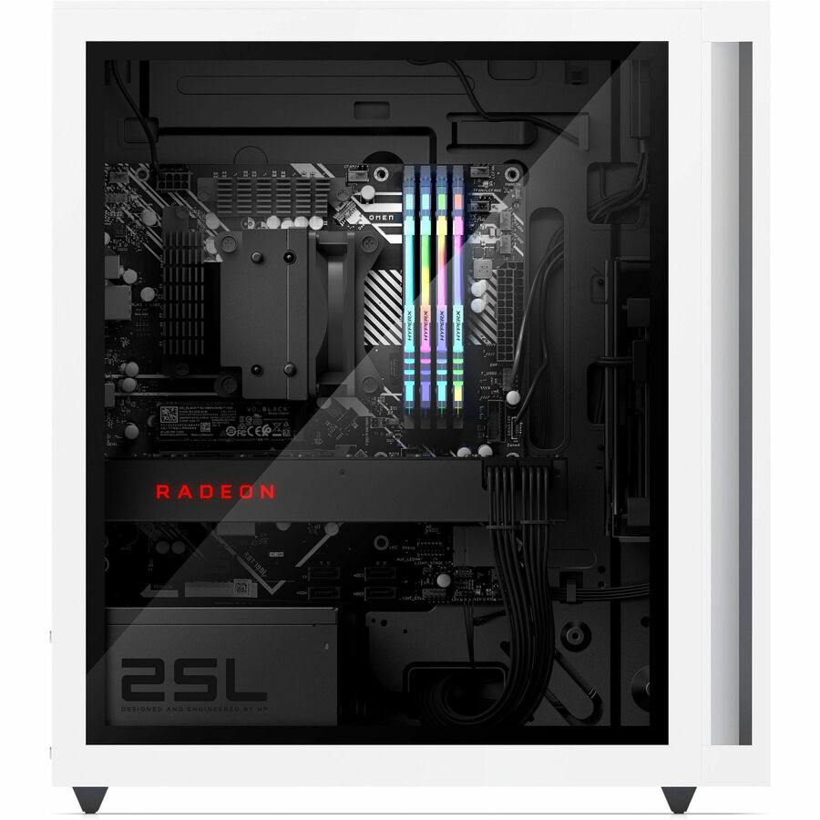 OMEN GT15-1000i GT15-1075t Gaming Desktop Computer - Intel Core i7 13th Gen i7-13700 - 16 GB - 1 TB SSD - Tower - Snow White, Dark Chrome - Refurbished 7Z6E8AAR#ABA