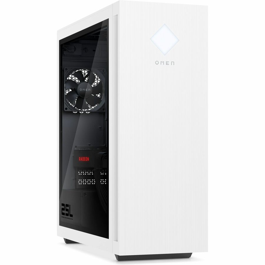 OMEN GT15-1000i GT15-1075t Gaming Desktop Computer - Intel Core i7 13th Gen i7-13700 - 16 GB - 1 TB SSD - Tower - Snow White, Dark Chrome - Refurbished 7Z6E8AAR#ABA