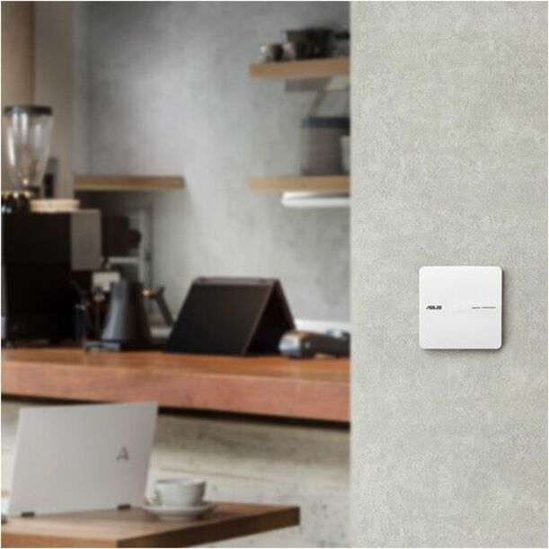 Asus ExpertWiFi EBA63 Dual Band IEEE 802.11 a/b/g/n/ac/ax 2.91 Gbit/s Wireless Access Point ExpertWiFiEBA63