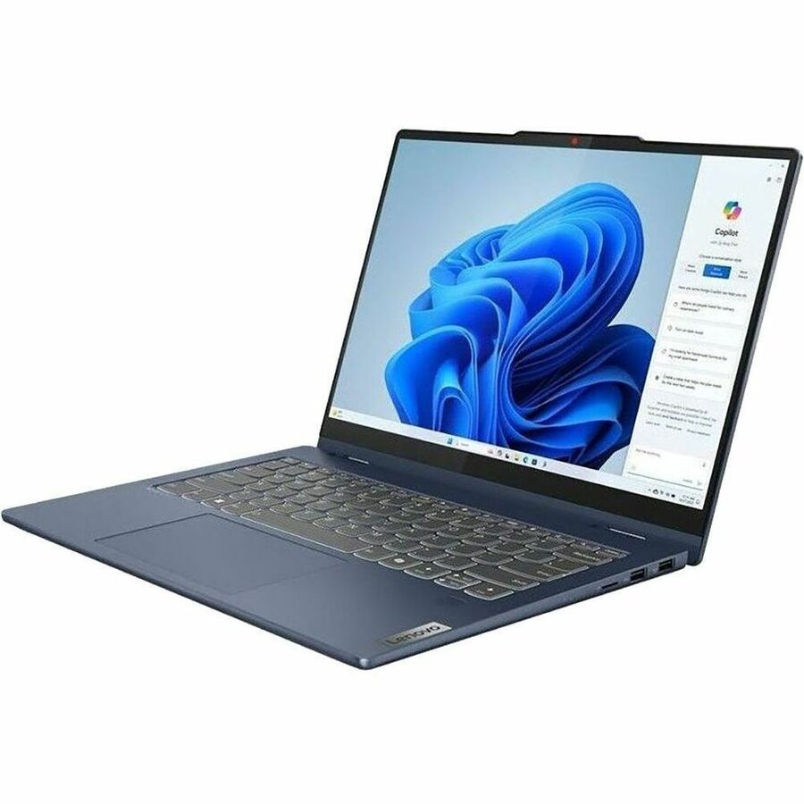 Lenovo IdeaPad 5 14IRU9 83DT000MUS 14" Touchscreen Convertible 2 in 1 Notebook - WUXGA - Intel Core 5 120U - 8 GB - 256 GB SSD - English (US) Keyboard - Cosmic Blue 83DT000MUS