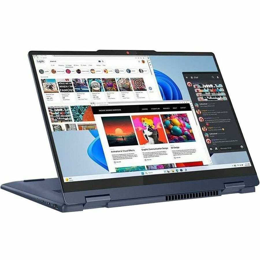 Lenovo IdeaPad 5 14IRU9 83DT000MUS 14" Touchscreen Convertible 2 in 1 Notebook - WUXGA - Intel Core 5 120U - 8 GB - 256 GB SSD - English (US) Keyboard - Cosmic Blue 83DT000MUS