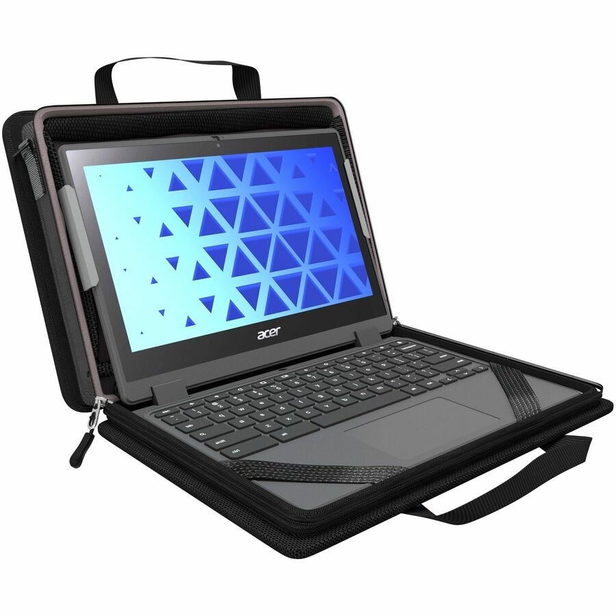 MAXCases Work-In Carrying Case for 11" to 14" Chromebook - Black MCEB5P11BLK