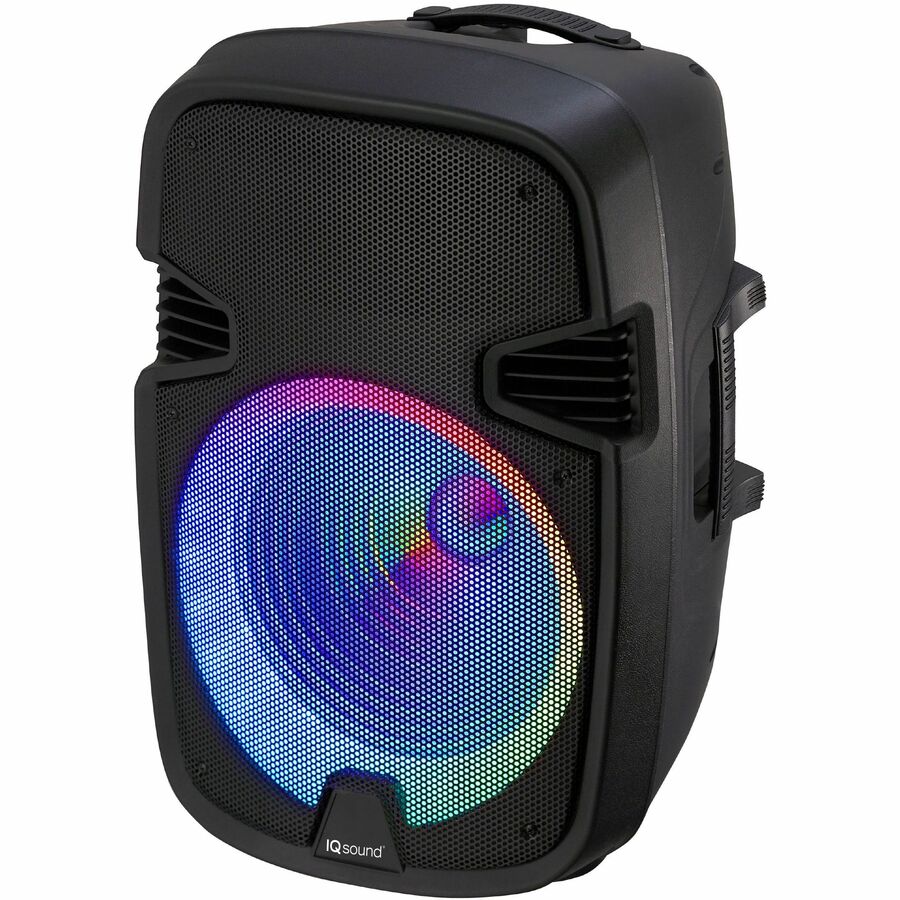 IQ Sound IQ-5715DJBT Portable Bluetooth Speaker System - Black IQ-5715DJBT