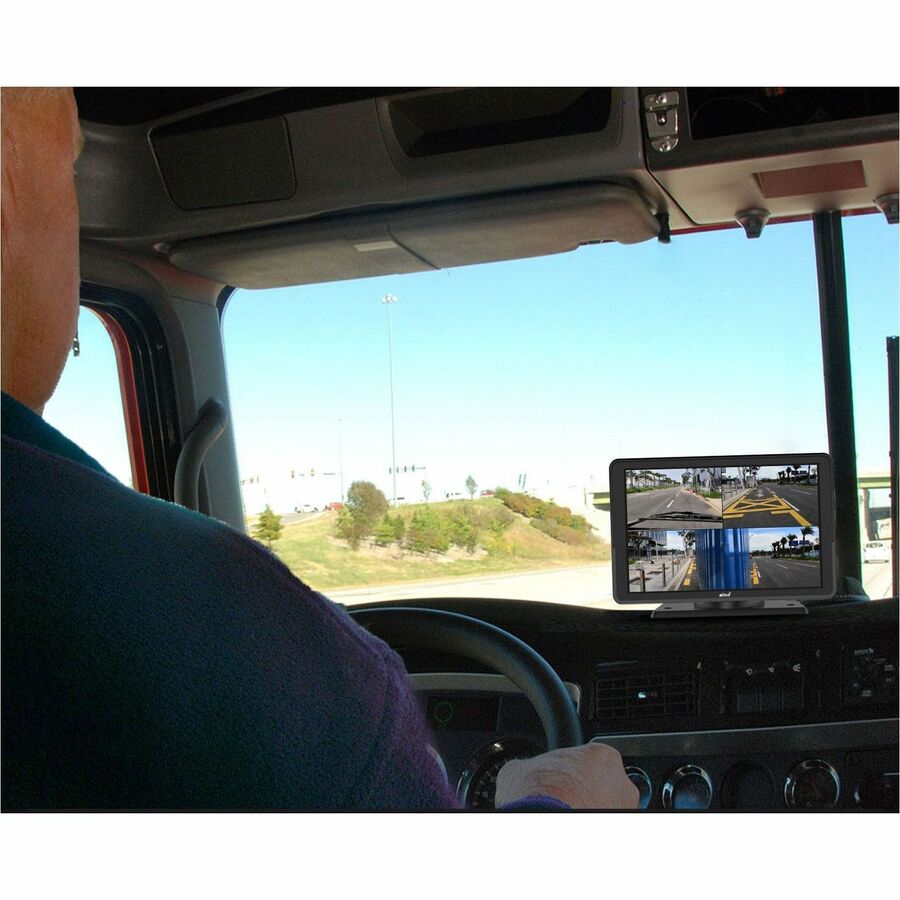 GekoGear Orbit T100 4 Channel 1080P Dash Cam For Trucks With a 10.1" IPS Screen ORBIT T100