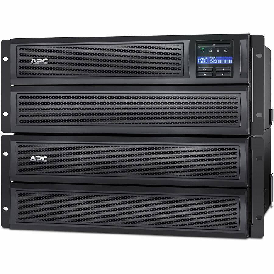 APC by Schneider Electric Smart-UPS X 2000VA Rack/Tower LCD 100-127V with Network Card SMX2000LVNC