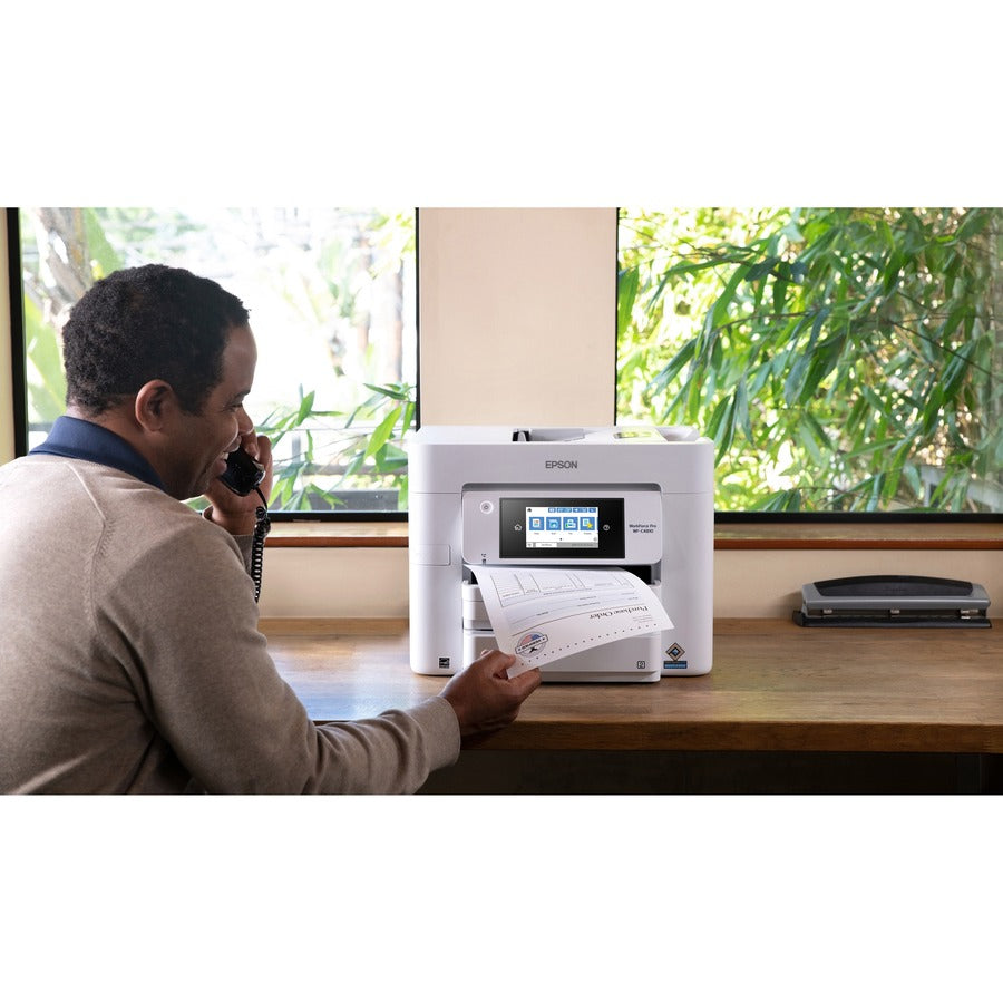 Epson WorkForce Pro WF-C4810 Inkjet Multifunction Printer - Color C11CJ05205