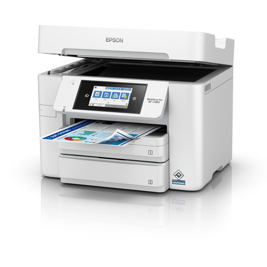 Epson WorkForce Pro WF-C4810 Inkjet Multifunction Printer - Color C11CJ05205