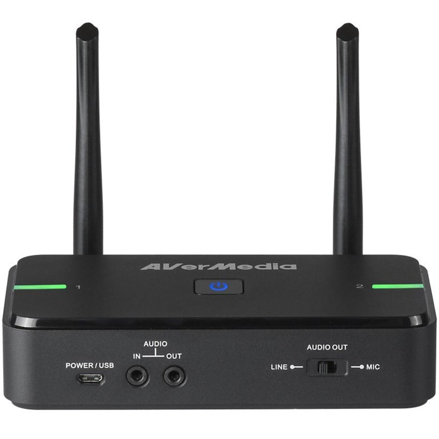 AVerMedia Wireless Microphone and Receiver. TAA and NDAA Compliant AW315S