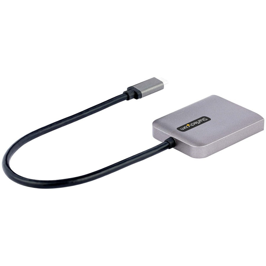 StarTech.com USB-C to Dual DisplayPort 1.4 Adapter, USB Type-C Multi-Monitor MST Hub, Dual 5K 60Hz DP Display Extender / Splitter, Windows MST14CD122DP