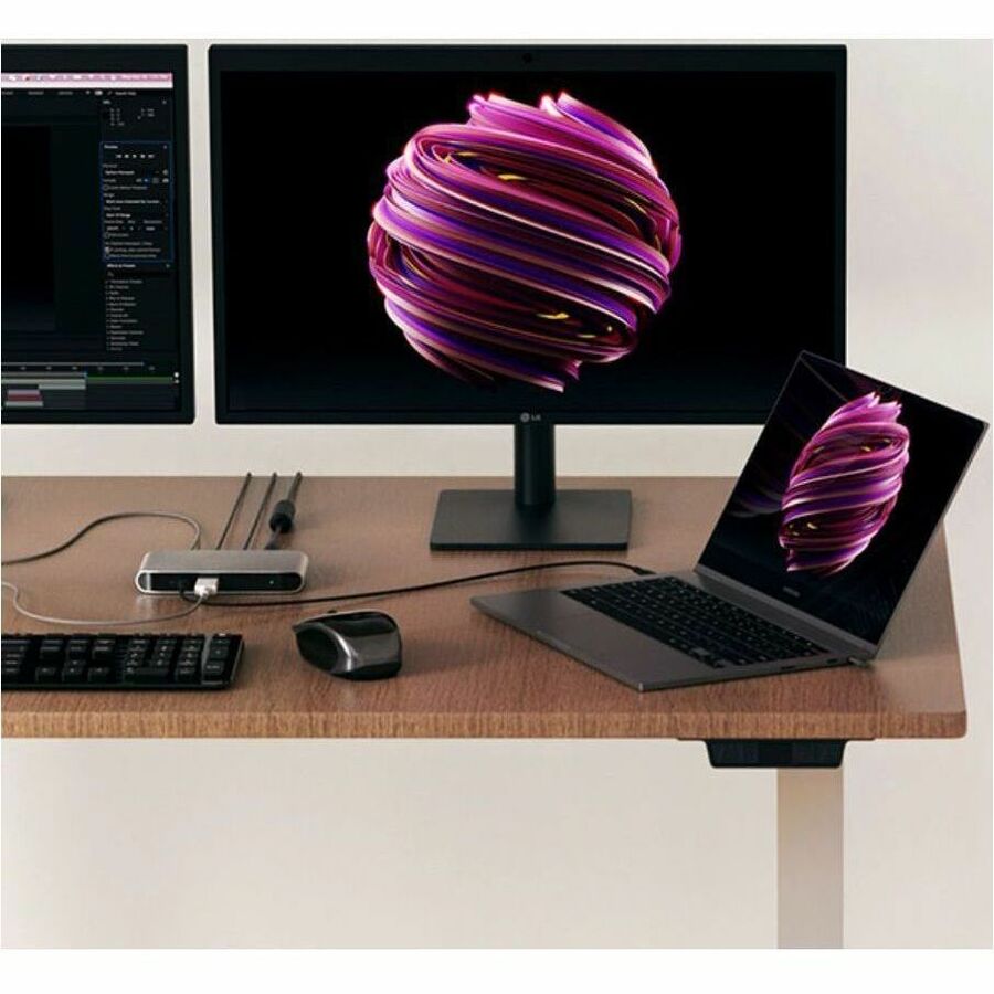 Belkin Thunderbolt 4 5-in-1 Multiport Core Hub - USB 4 - 40 Gbps - 96W - 4xTB4 USB-C, 1xUSB-A - Docking Station - Grey INC013TTSGY