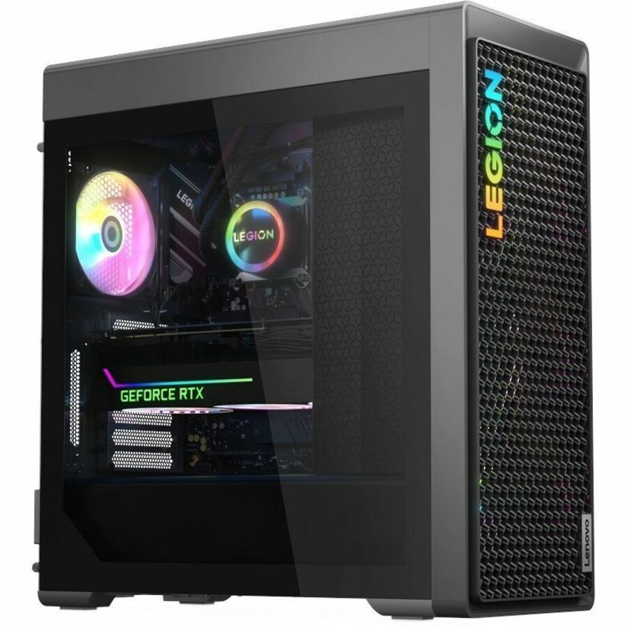 Lenovo Legion T7 34IRZ8 90V6000NUS Gaming Desktop Computer - Intel Core i9 14th Gen i9-14900KF - 32 GB - 2 TB SSD - Tower - Storm Gray 90V6000NUS