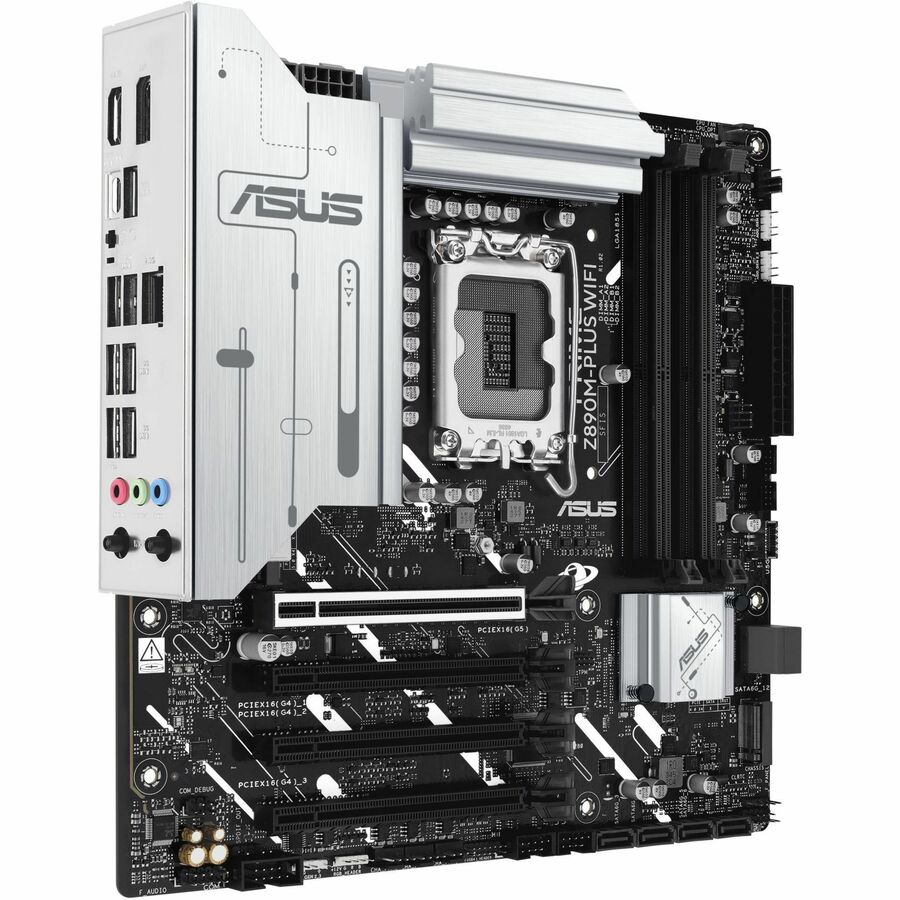 Asus Prime PRIME Z890M-PLUS WIFI Gaming Desktop Motherboard - Intel Z890 Chipset PRIME Z890M-PLUS WIFI
