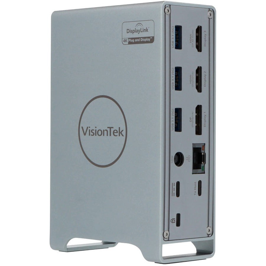 VisionTek VT7100 Triple Display 4K USB-C Docking Station with 100W Power Delivery 901499