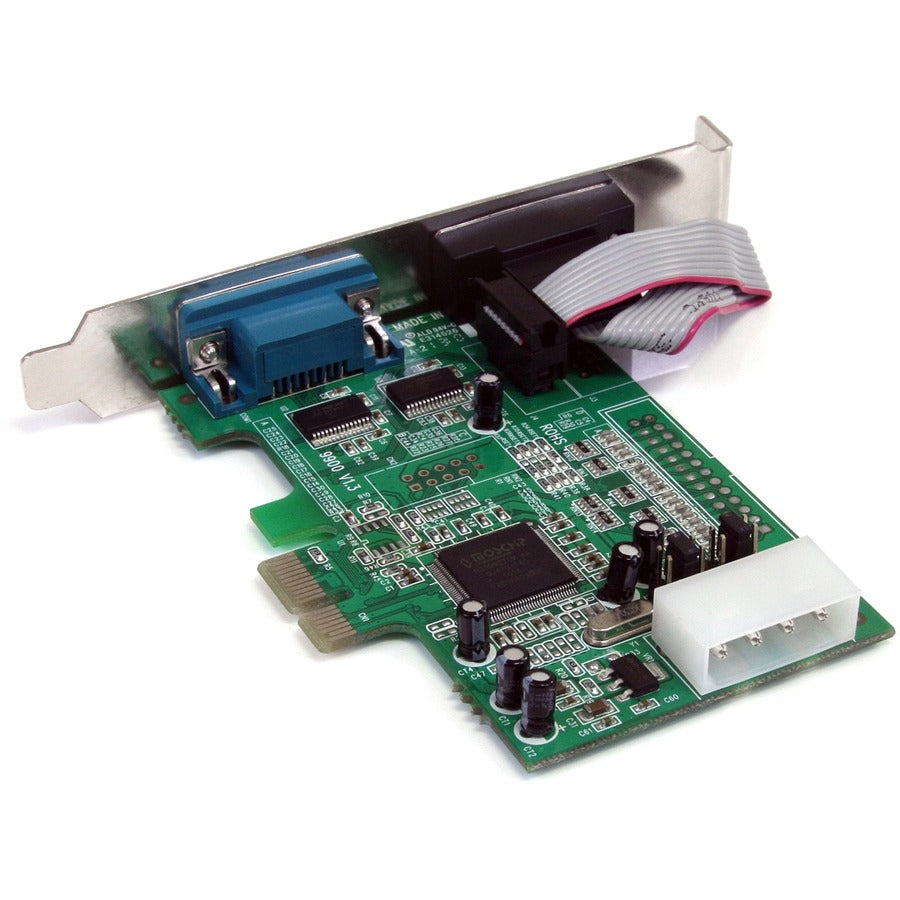 StarTech.com 2-port PCI Express RS232 Serial Adapter Card - PCIe to Dual Serial DB9 RS-232 Controller - 16550 UART - Windows and Linux PEX2S553