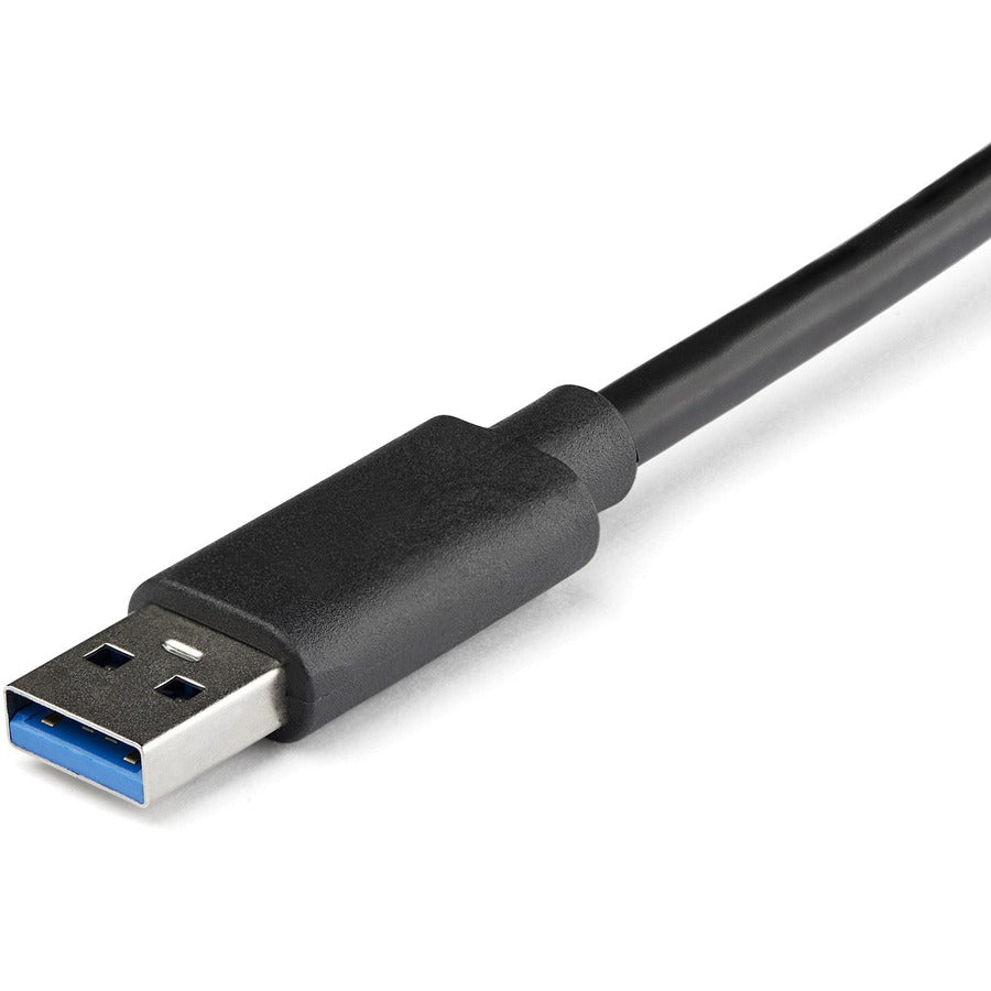 StarTech.com USB 3.0 to Dual Port Gigabit Ethernet Adapter NIC w/ USB Port USB32000SPT