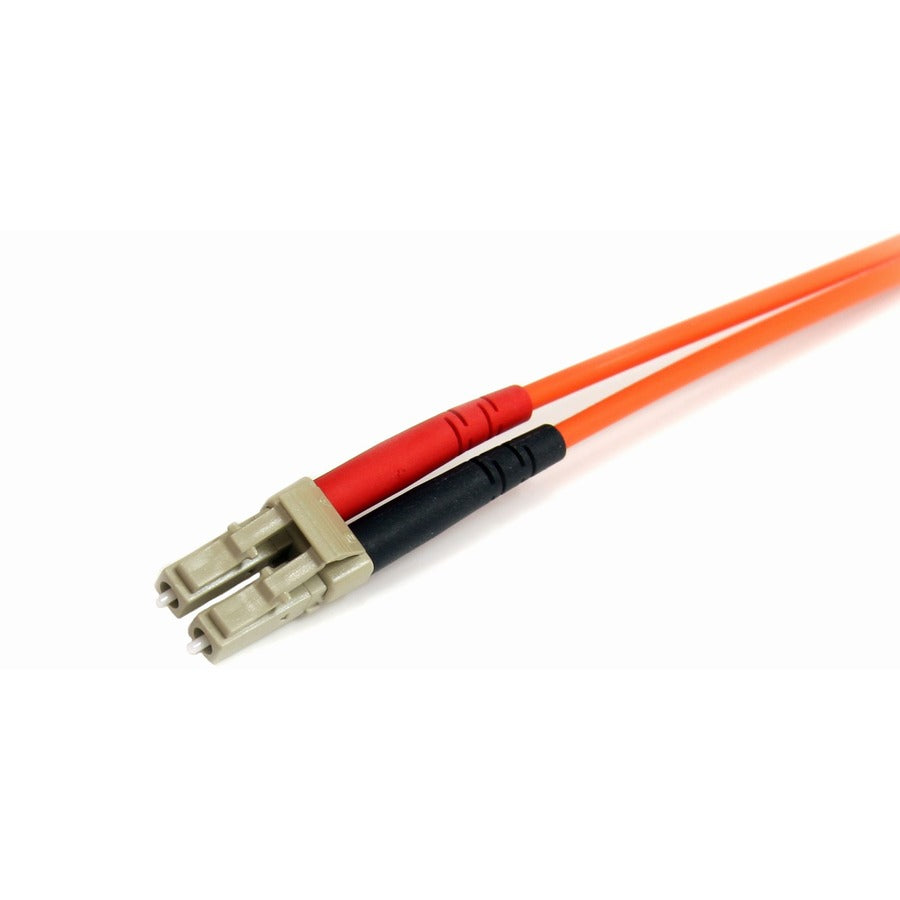 StarTech.com 3m Fiber Optic Cable - Multimode Duplex 62.5/125 - LSZH - LC/ST - OM1 - LC to ST Fiber Patch Cable FIBLCST3