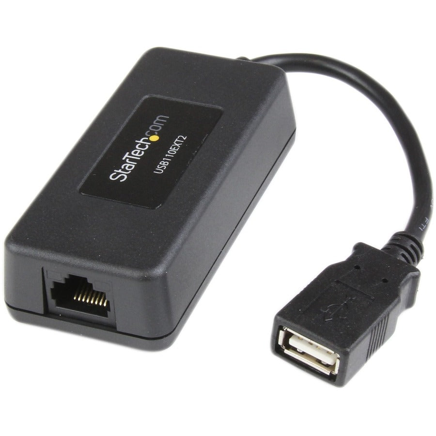 StarTech.com 1 Port USB over Cat5 / Cat6 Ethernet Extender - up to 131ft (40m) USB110EXT2