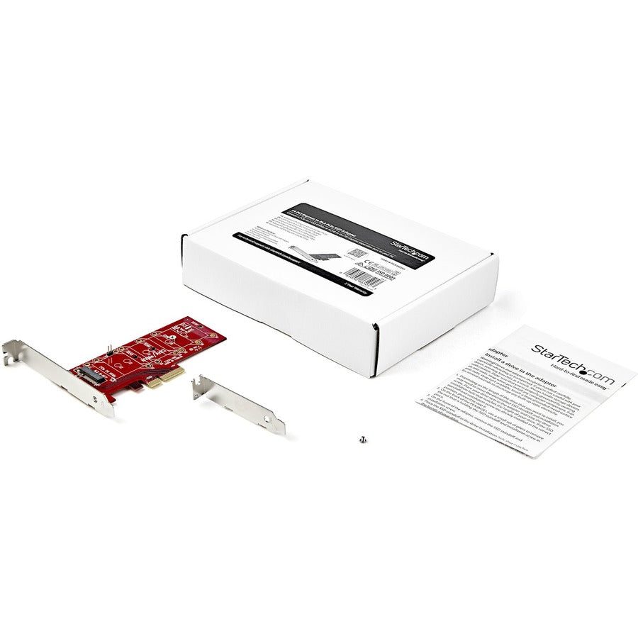 StarTech.com x4 PCI Express to M.2 PCIe SSD Adapter - M.2 NGFF SSD (NVMe or AHCI) Adapter Card PEX4M2E1