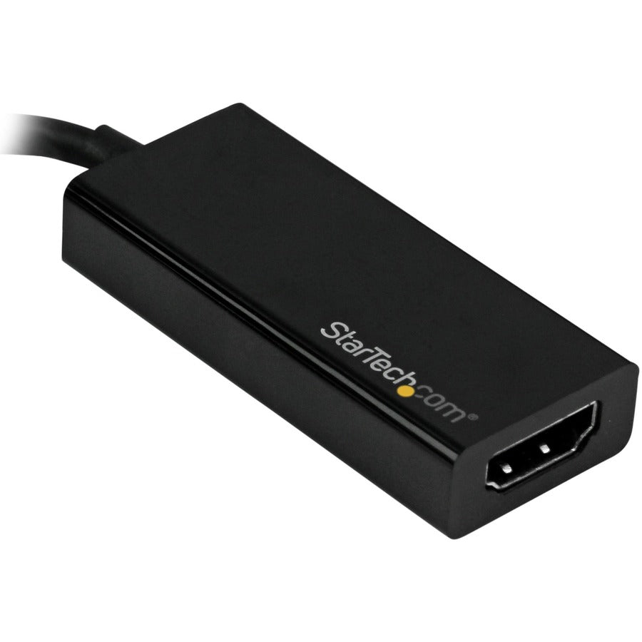 StarTech.com USB C to HDMI Adapter - 4K 60Hz - Thunderbolt 3 Compatible - USB-C Adapter - USB Type C to HDMI Dongle Converter CDP2HD4K60