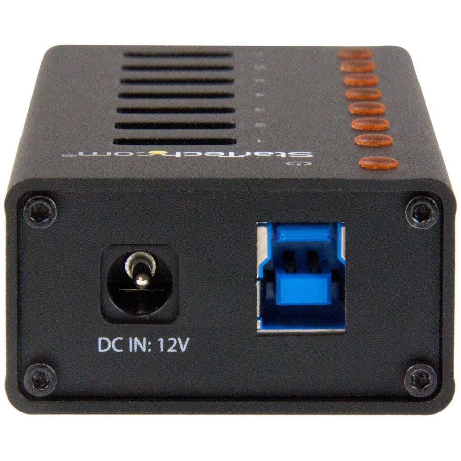 StarTech.com 7 Port USB 3.0 Hub - 5Gbps - Desktop or Wall-mountable Metal Enclosure ST7300U3M