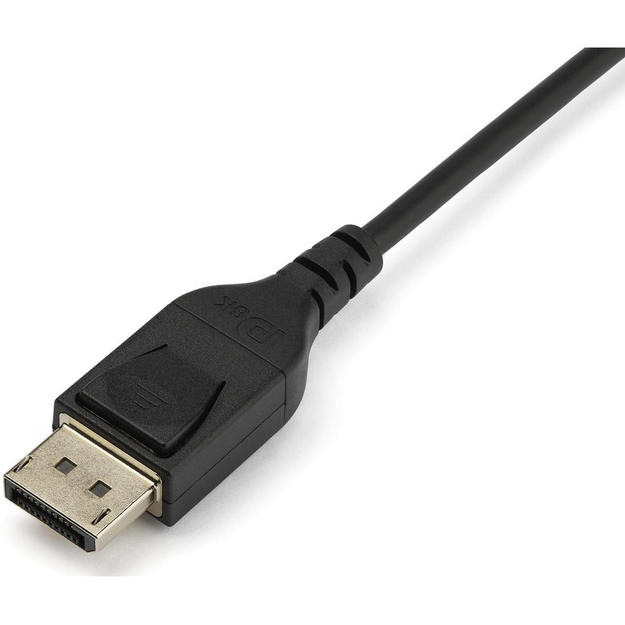 StarTech.com 1 m VESA Certified DisplayPort 1.4 Cable - 8K 60Hz HBR3 HDR - 3 ft Super UHD 4K 120Hz - DP to DP Slim Video Monitor Cord M/M DP14MM1M
